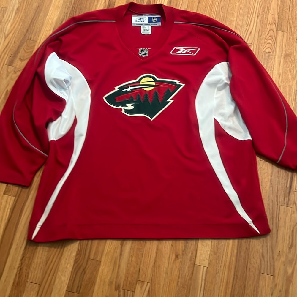 Minnesota Wild NHL authentic hockey jersey men’s XXL red CCM Reebok